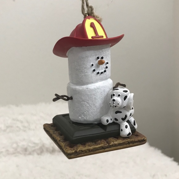 Other - Vintage Fireman s’mores ornament